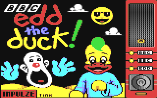 Edd the Duck! Title Screen